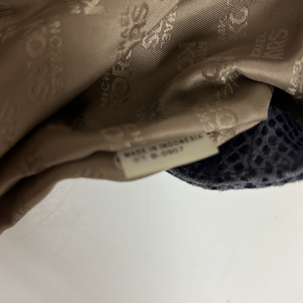 Bundle Michael Kors Mk Designer Blue Python Anima… - image 7